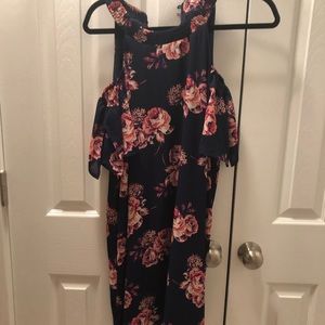 A floral dress